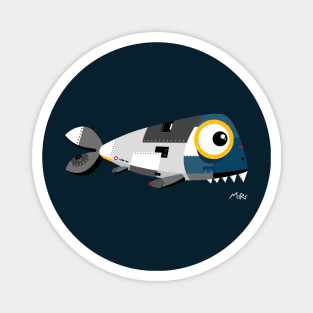 Robot fish Magnet